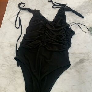H&M black bodysuit